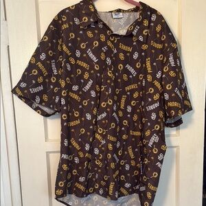 San Diego Padres Brown Shirt